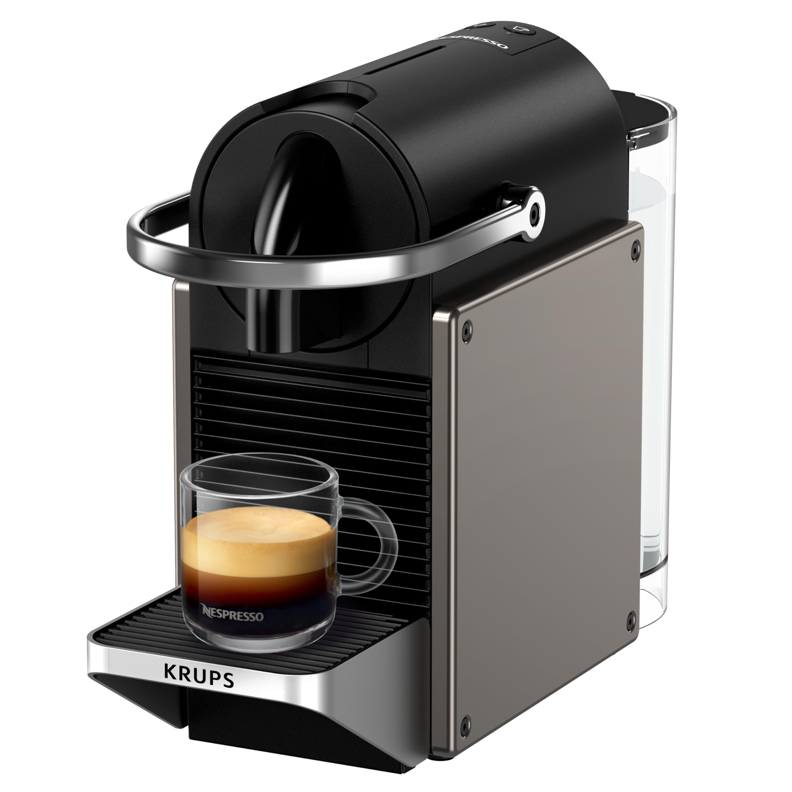Machine Espresso Métal Martelé 1260W 19 Bars Recettes Programmables | Aurino XN306TK