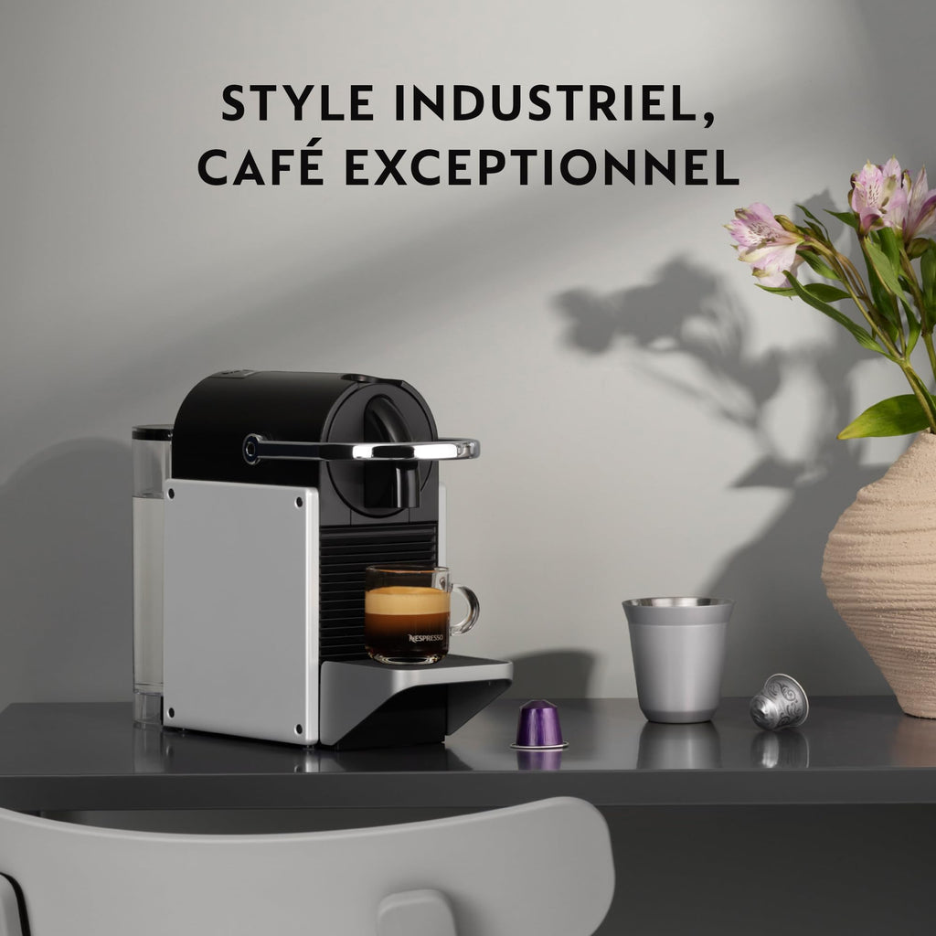 Machine à Café Espresso Automatique Argent 19 Bars Réservoir 1 L | Aurino EN127.S
