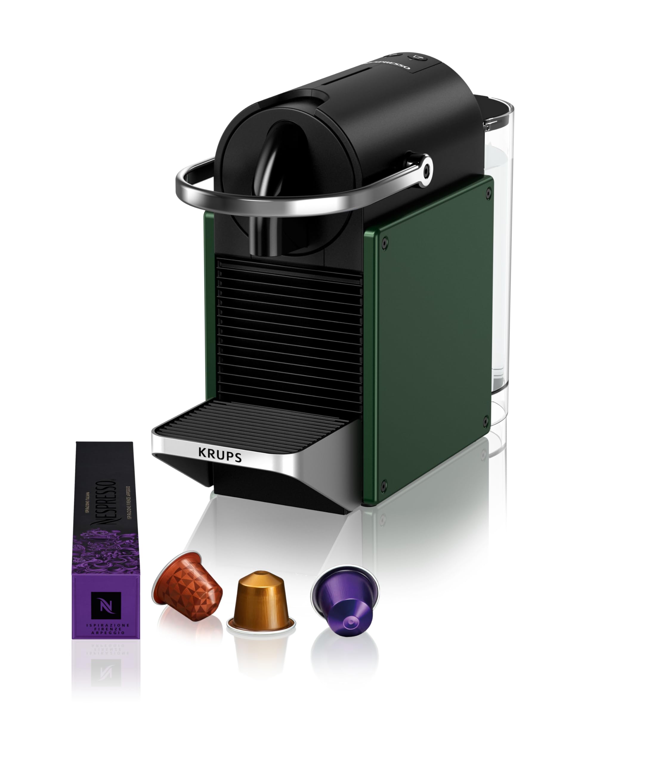 Machine à Café Espresso Compact Vert Foncé 19 Bars + Kit Café Offert | Aurino YY5291FD