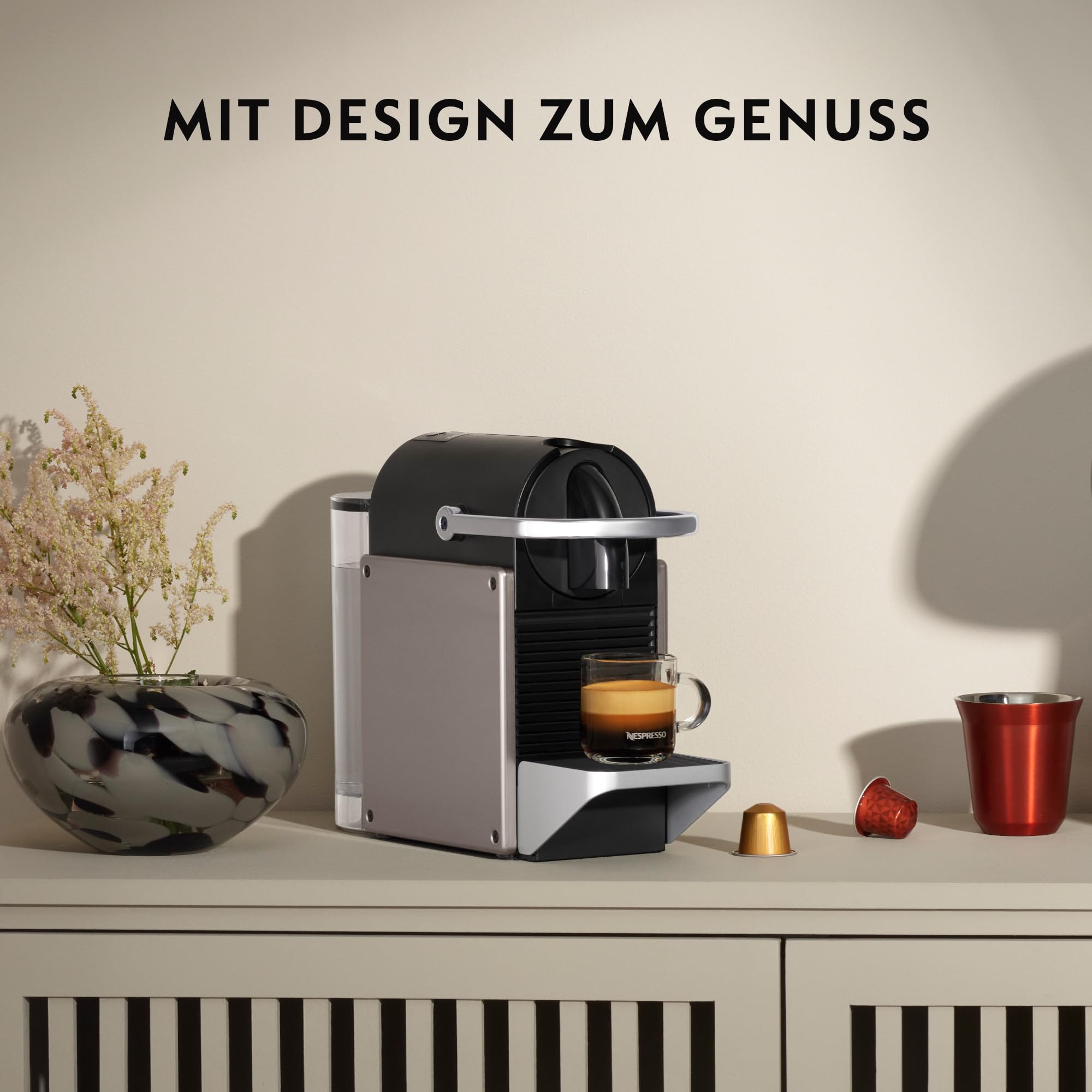 Machine Espresso Métal Martelé 1260W 19 Bars Recettes Programmables | Aurino XN306TK